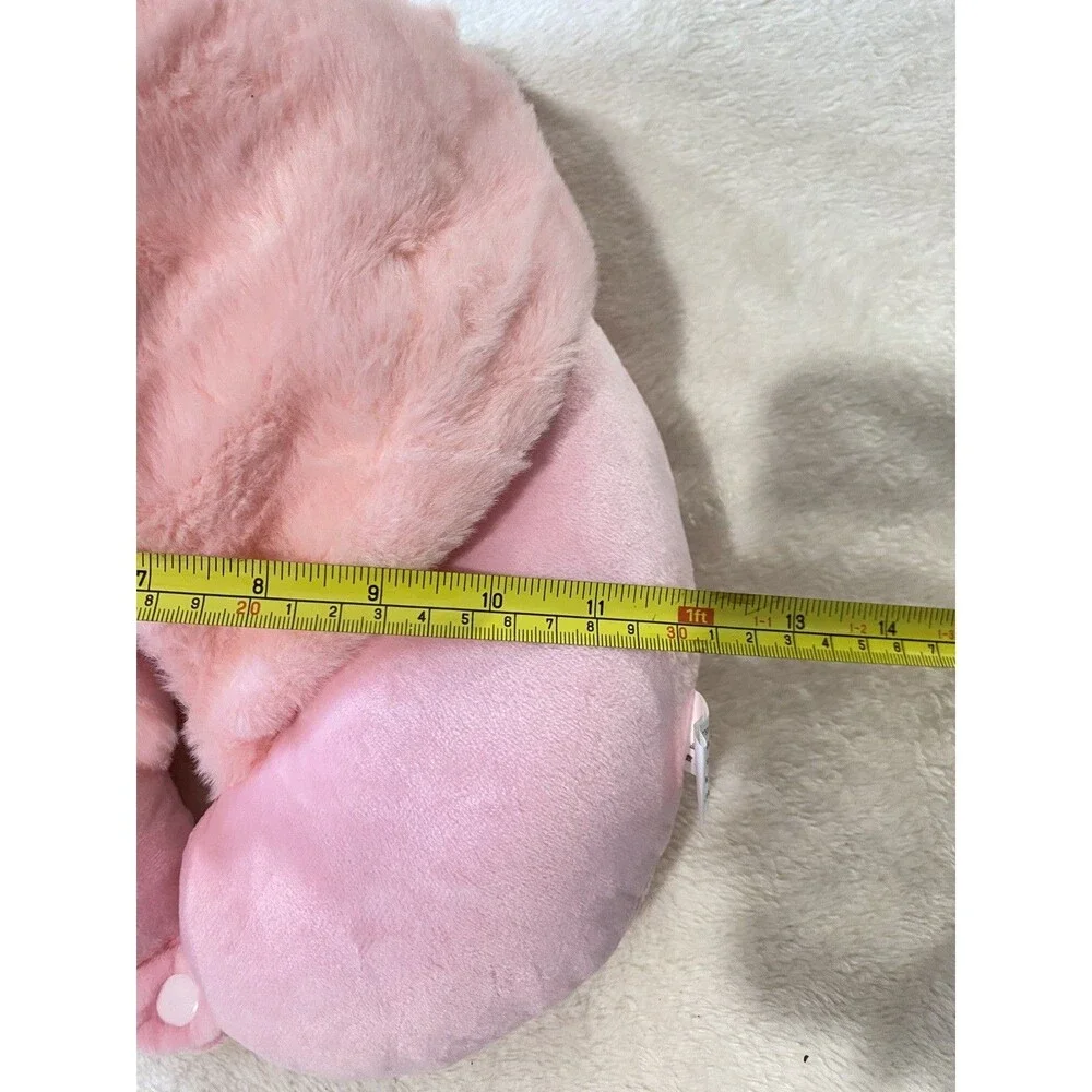 Sanrio My Melody Hooded Travel Neck Pillow Convertible Plush Pink Cute Kawaii